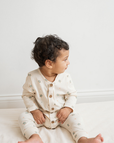 Magnetic Playsuit In Turtles